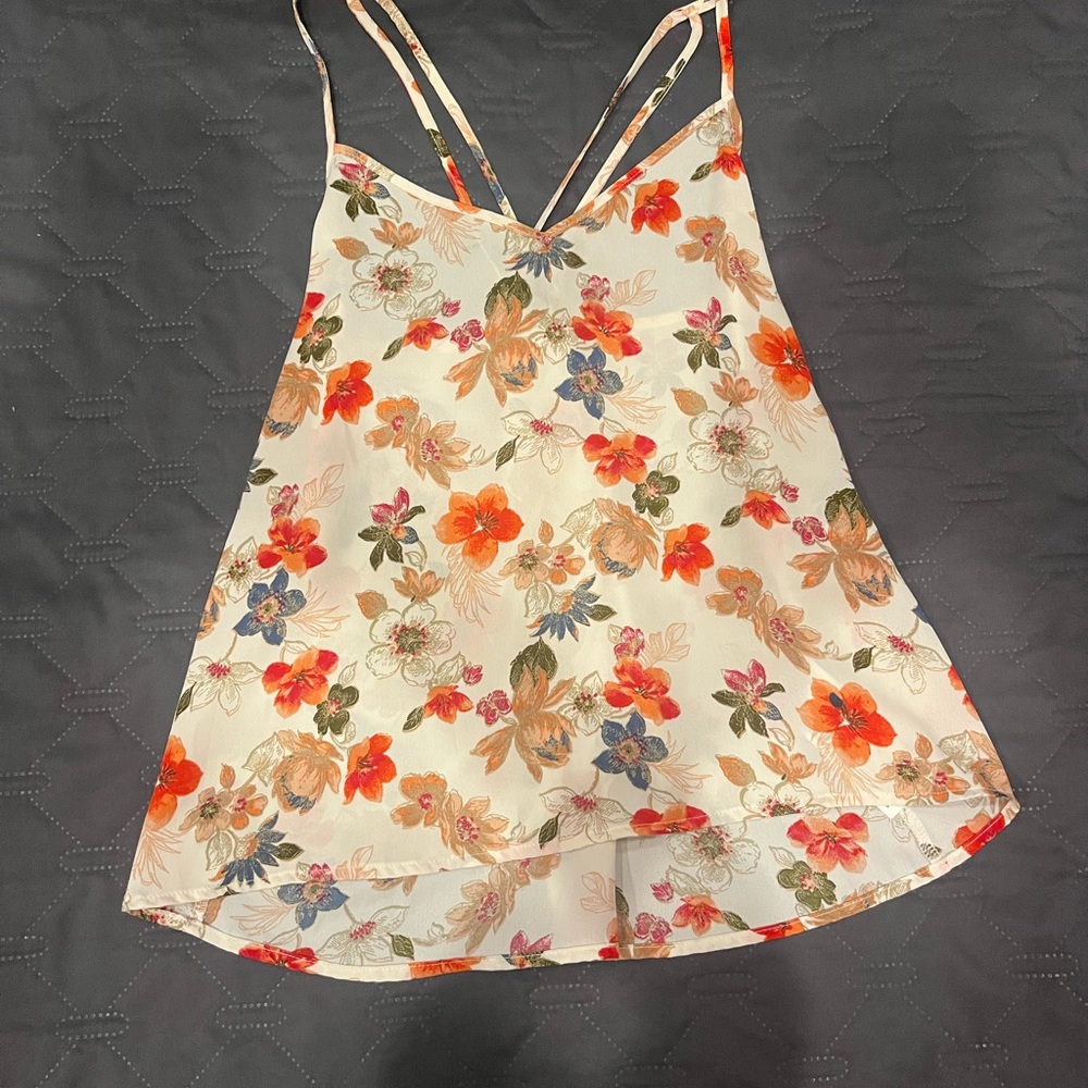 Hollister Multicolor Floral Camisole